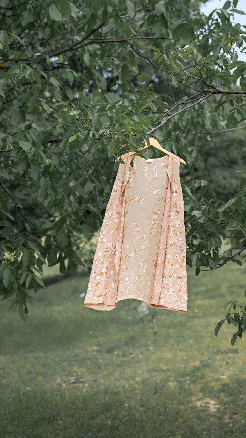 Nazrana Hand-embroidered Overlay